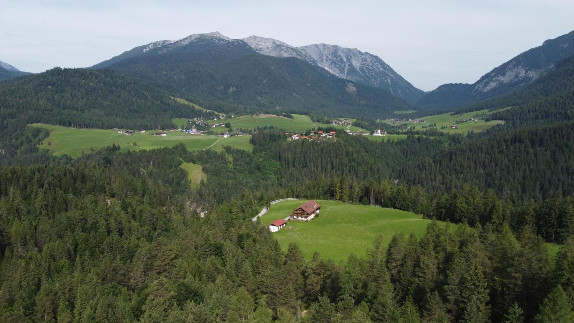 Bauernhaus Durrahof Steinberg am Rofan Bagian luar foto