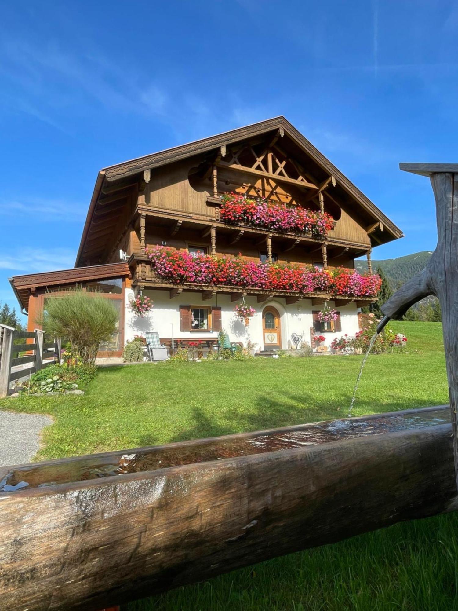 Bauernhaus Durrahof Steinberg am Rofan Bagian luar foto
